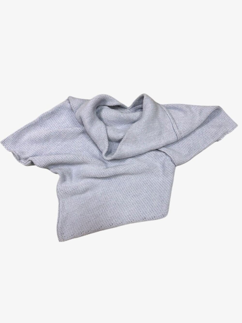 NWT Marcella Palmer Knit Top in Ice Blue Size XS